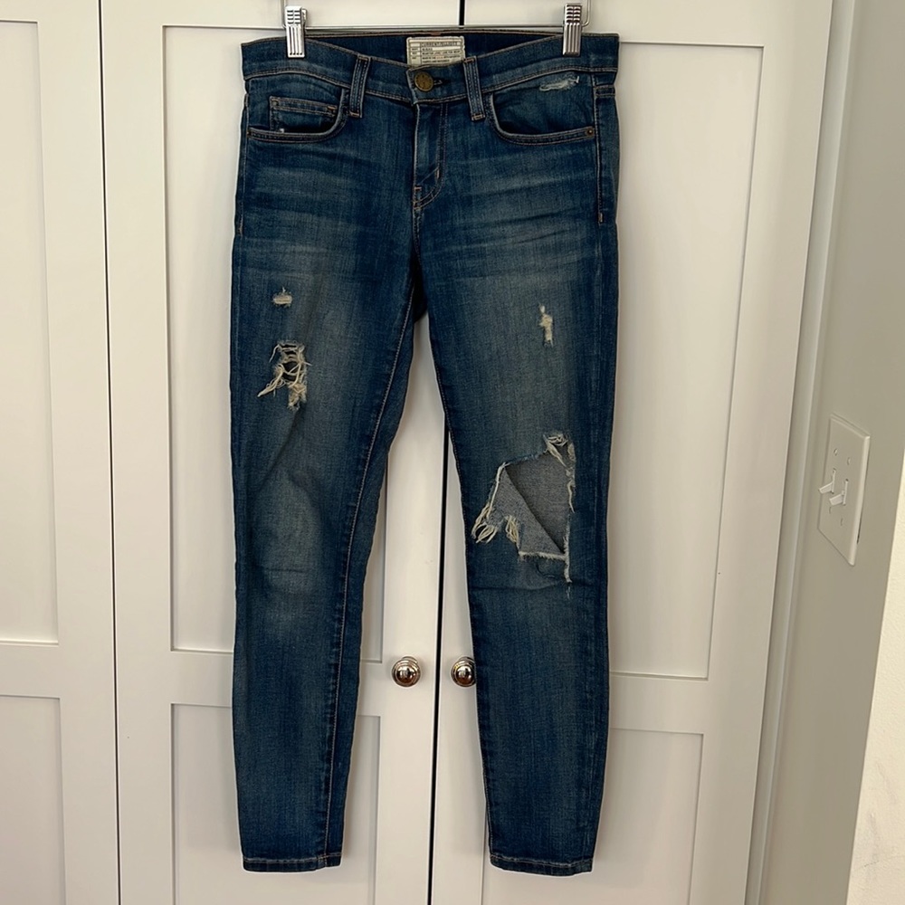 Current Elliot Distressed Jeans